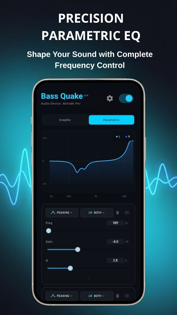 Parametric EQ Screenshot